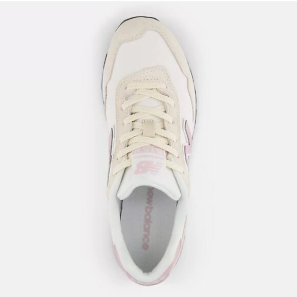 New Balance PLATFORM Casual Women's Sneakers Shoes White Sea Salt Rose Size 7.5 - Picture 4 of 6
